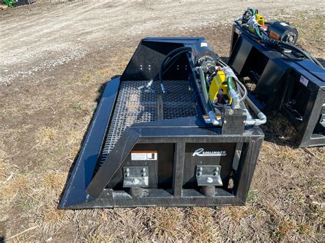 skid steer screening|skid steer screening buckets.